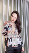 Load image into Gallery viewer, Set Lụa Cao cấp quãng châu ( tay ngắn)