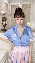 Load image into Gallery viewer, Set Lụa Cao cấp quãng châu ( tay ngắn)