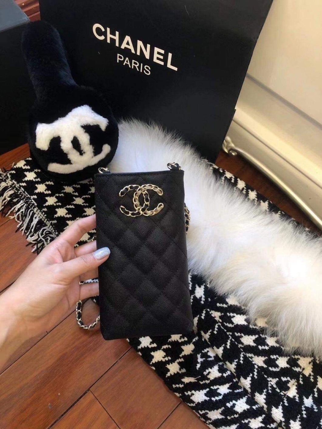 CHANEL Caviar Quilted French New Wave
