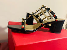 Load image into Gallery viewer, Valentino black pre-0rder size 6
